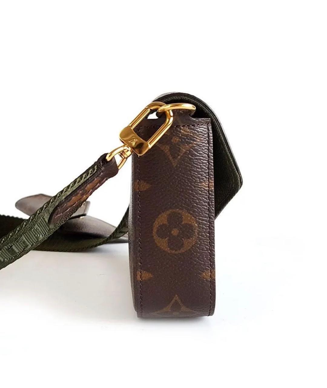 LOUIS VUITTON Коричневая сумка через плечо, фото 3