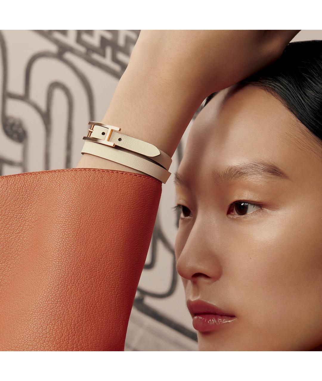 HERMES Серебряное серебряное колье, фото 6