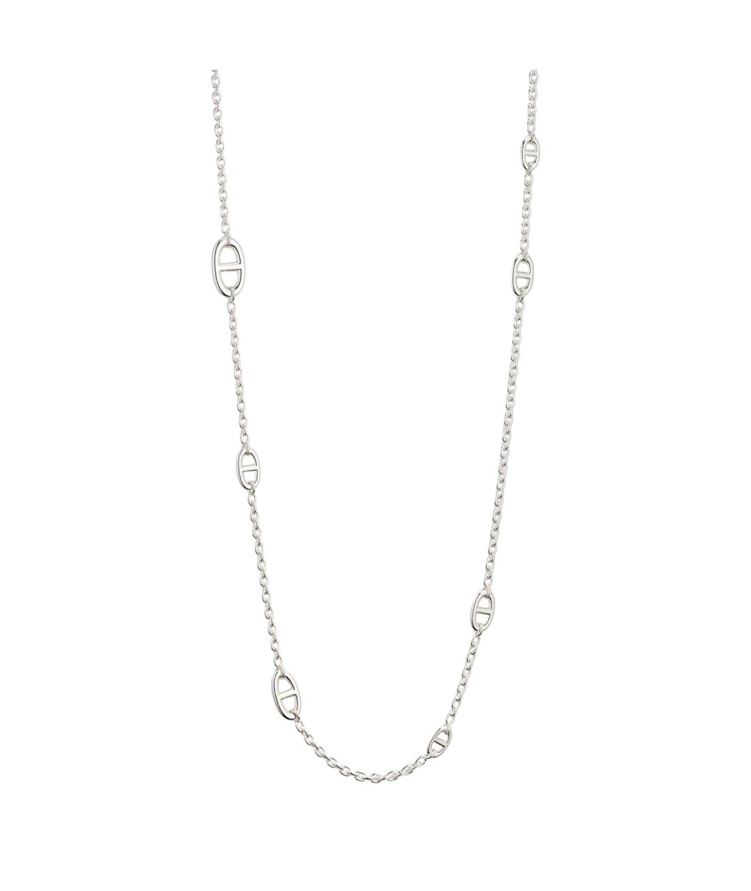HERMES Серебряное серебряное колье, фото 1