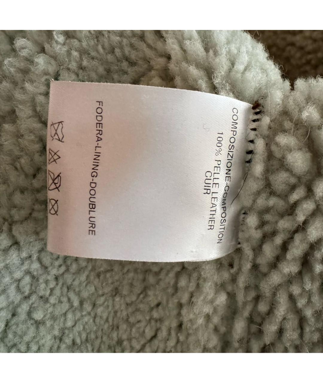 BALENCIAGA Коричневая кожаная дубленка, фото 6