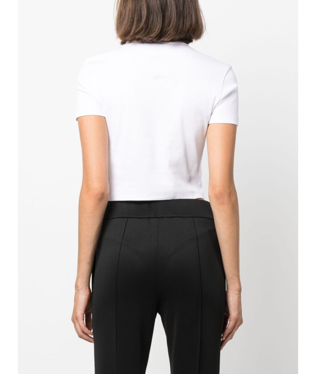 FENDI Белая хлопковая футболка, фото 2