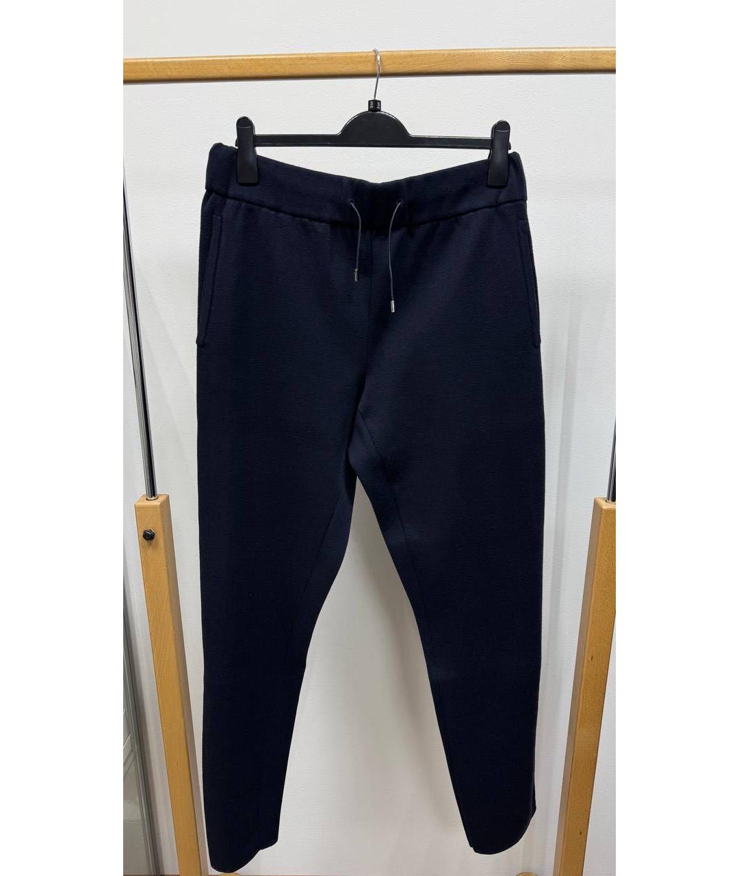 BRIONI Темно-синий хлопковый спортивный костюм, фото 3