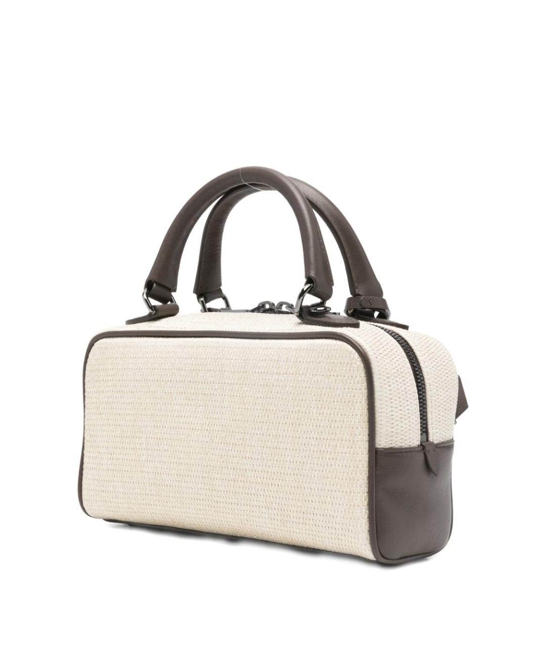 BRUNELLO CUCINELLI Бежевая сумка тоут, фото 2