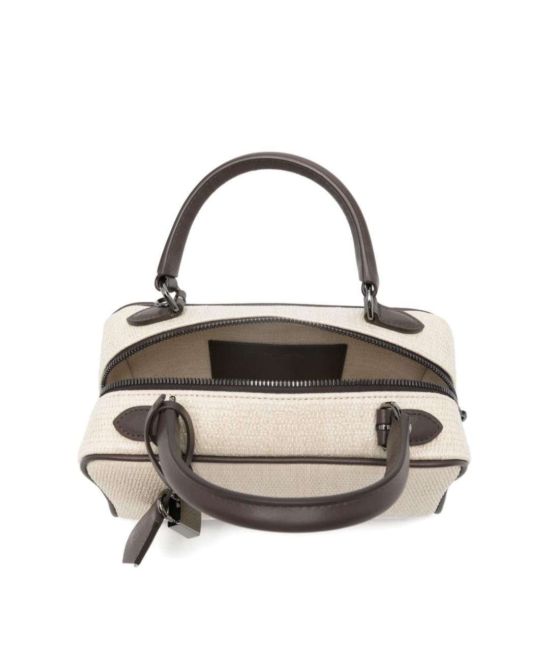 BRUNELLO CUCINELLI Бежевая сумка тоут, фото 4