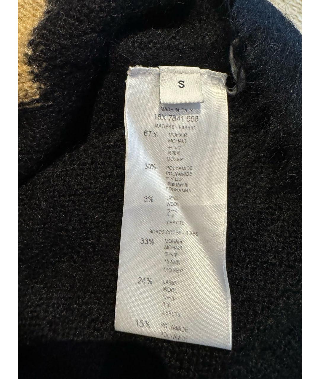 GIVENCHY Черный шерстяной джемпер / свитер, фото 6