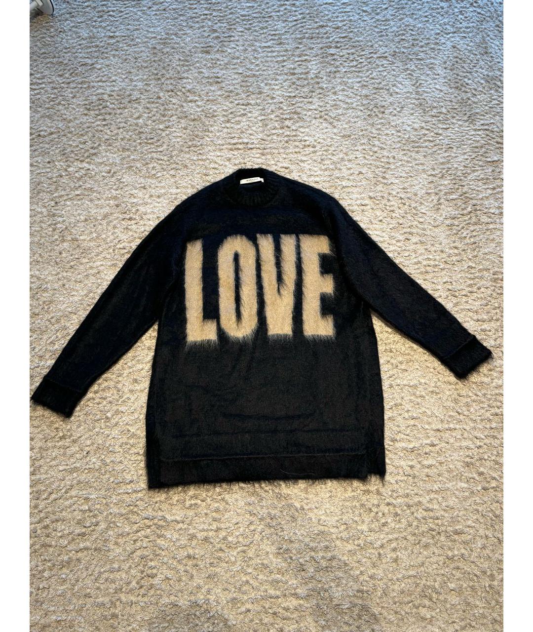 GIVENCHY Черный шерстяной джемпер / свитер, фото 7