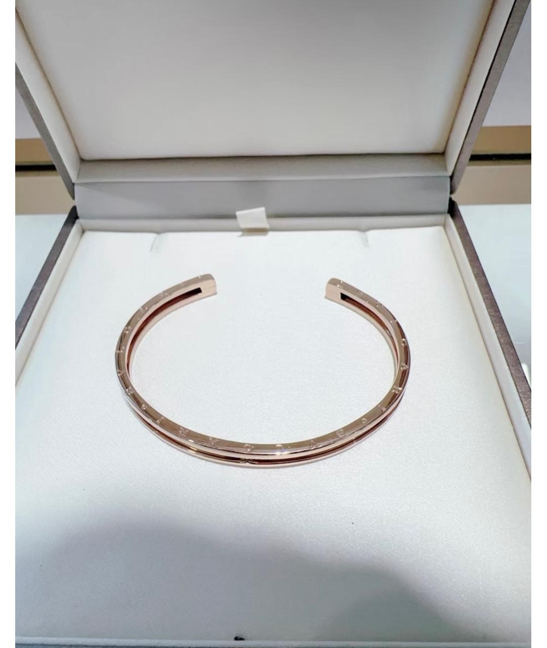 BVLGARI Золотой браслет из розового золота, фото 3