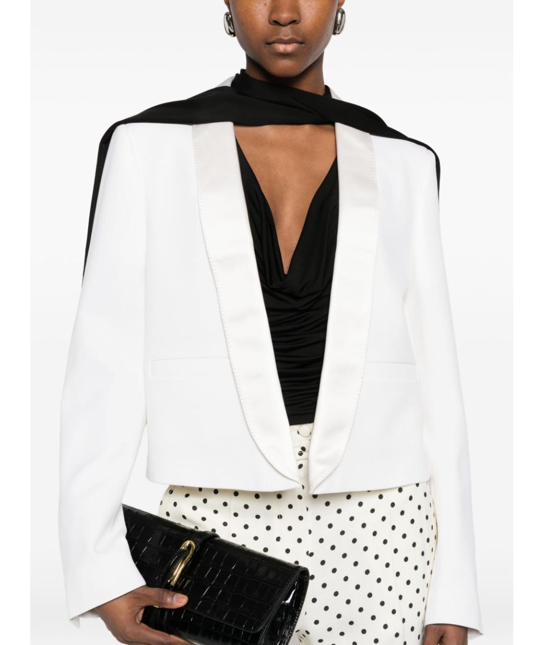 TOM FORD Белый шерстяной жакет/пиджак, фото 4