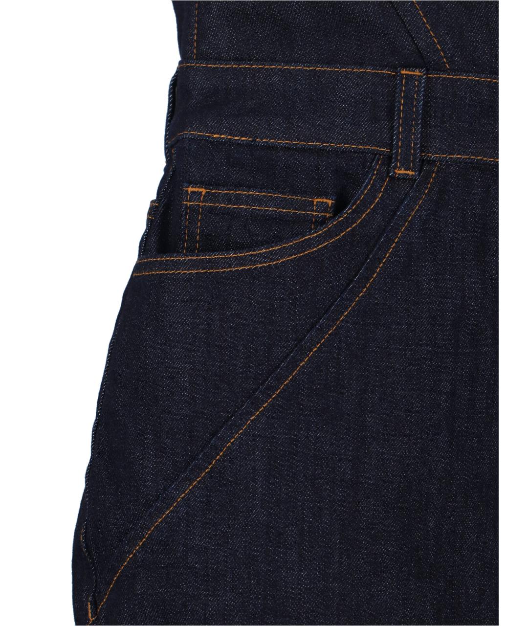 GIVENCHY Темно-синее хлопковое платье, фото 5