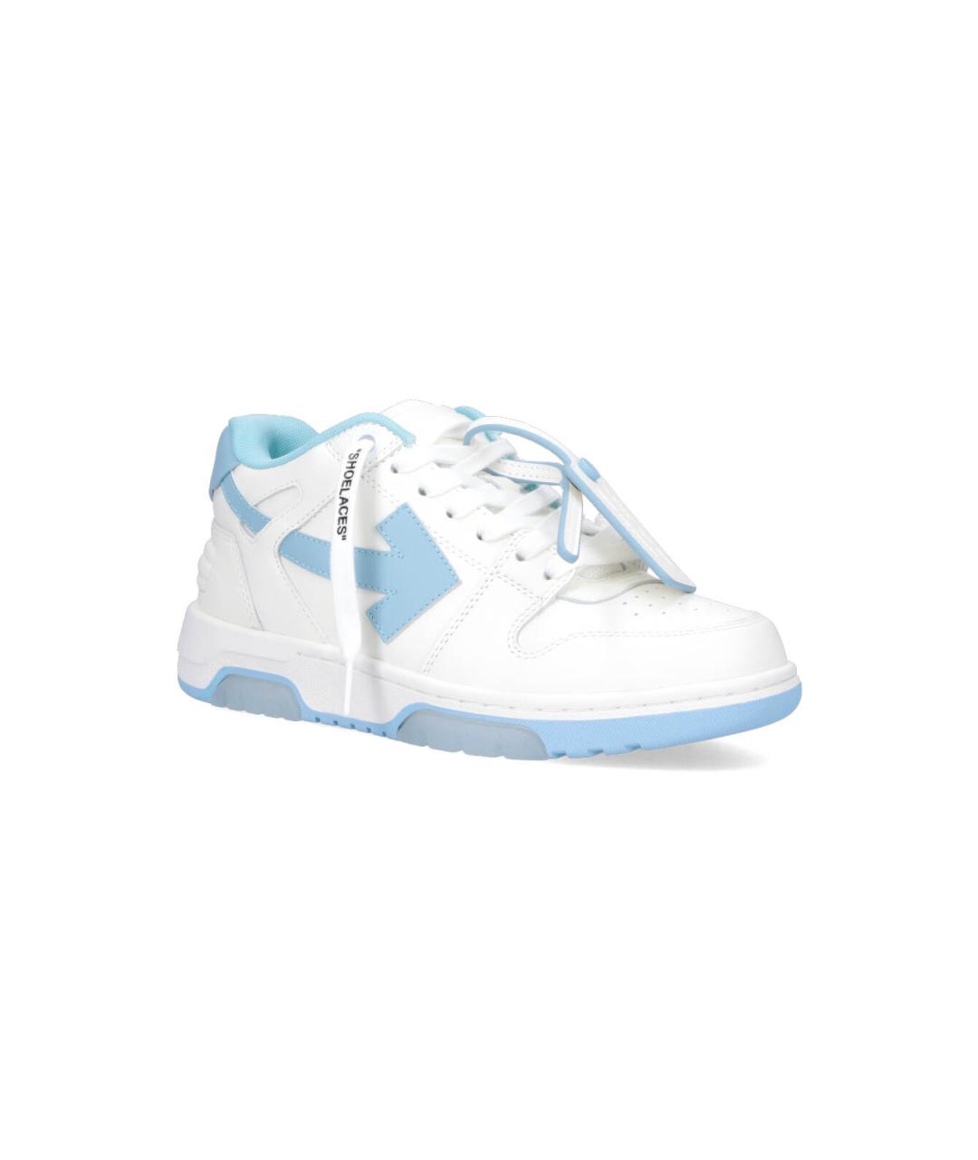 OFF-WHITE Белые синтетические кроссовки, фото 2