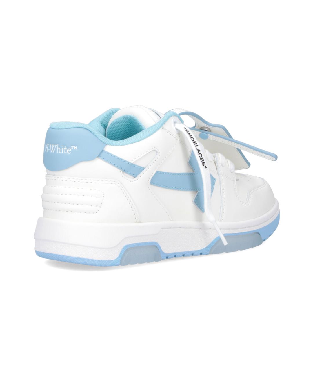 OFF-WHITE Белые синтетические кроссовки, фото 4