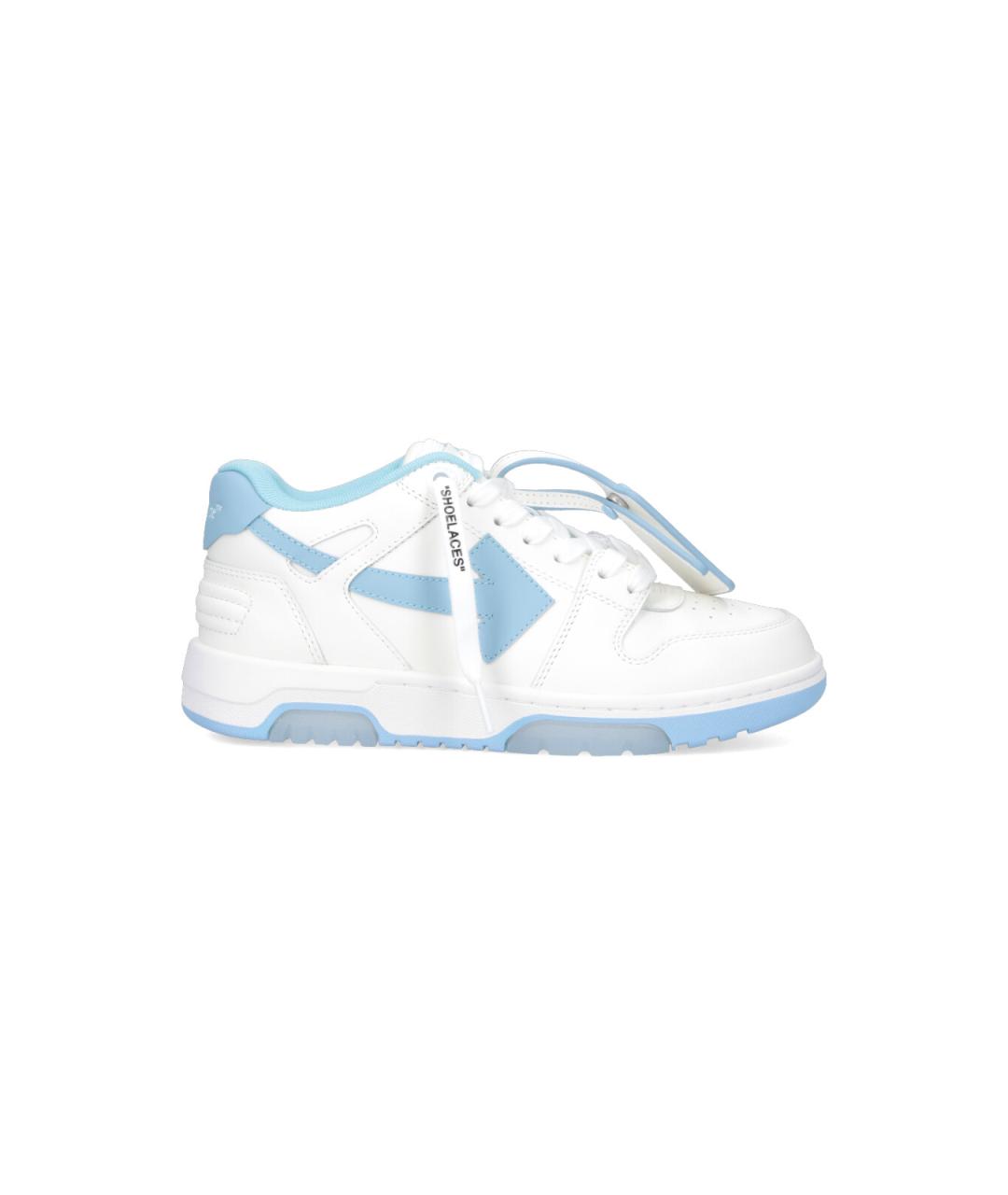 OFF-WHITE Белые синтетические кроссовки, фото 6