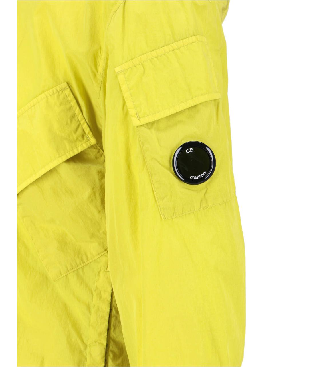 CP COMPANY Желтая полиамидовая куртка, фото 3