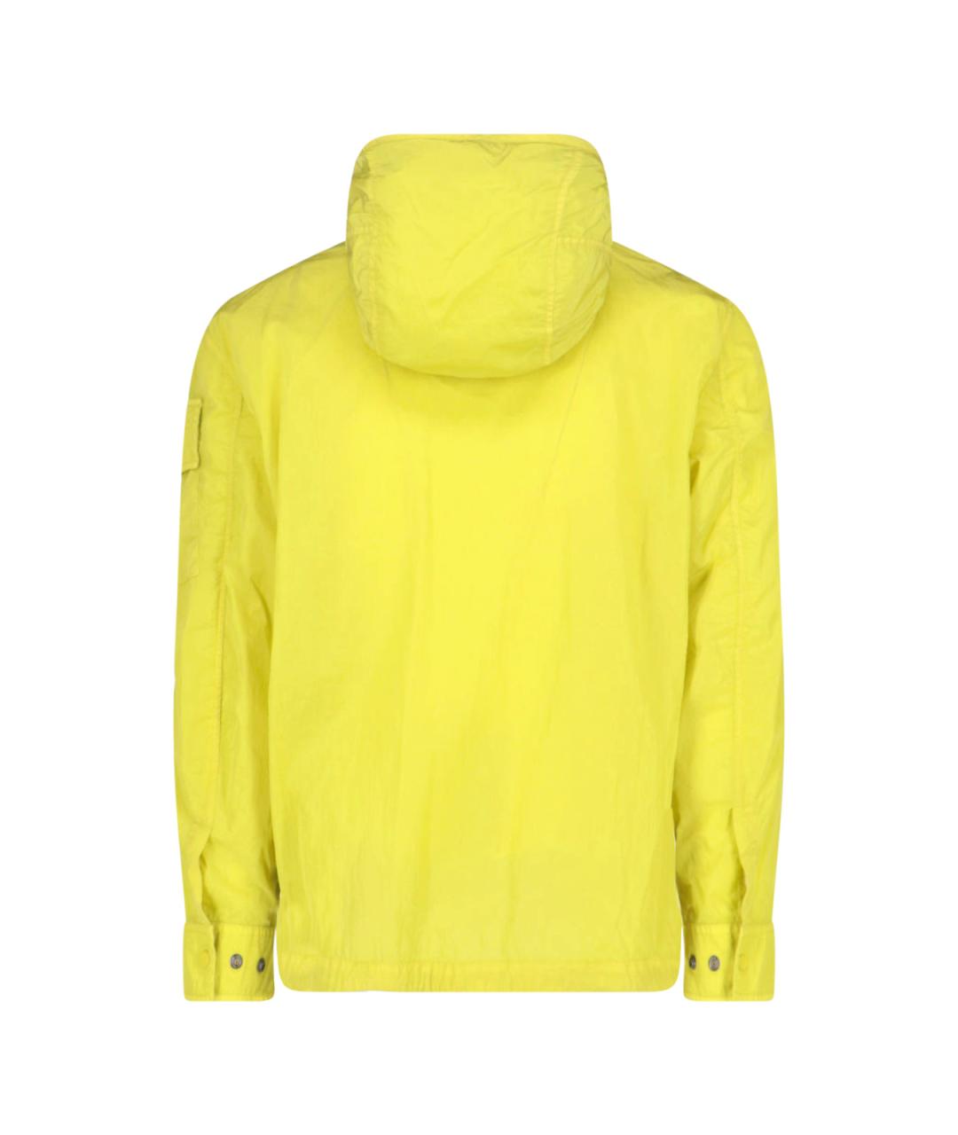 CP COMPANY Желтая полиамидовая куртка, фото 2