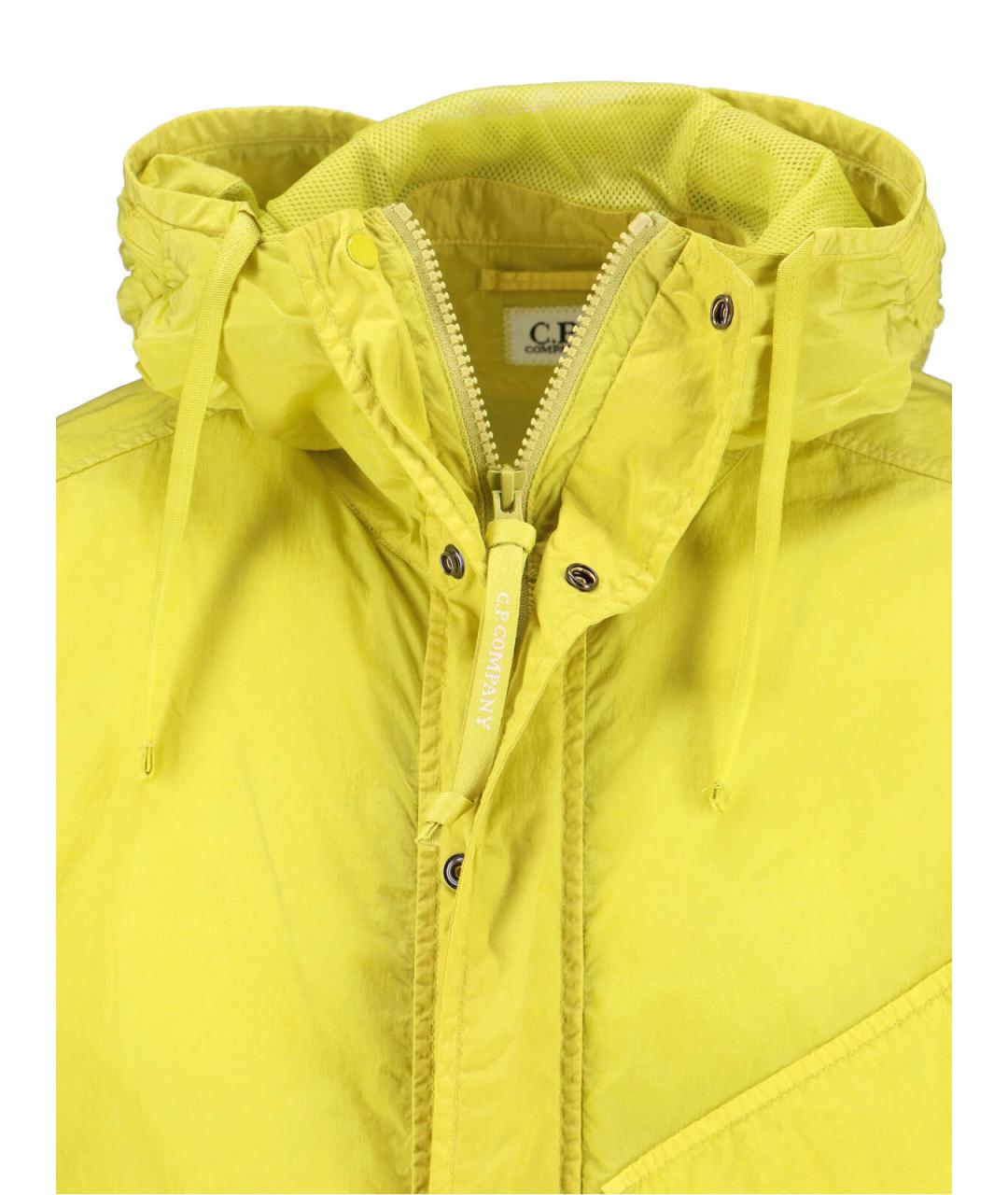 CP COMPANY Желтая полиамидовая куртка, фото 4