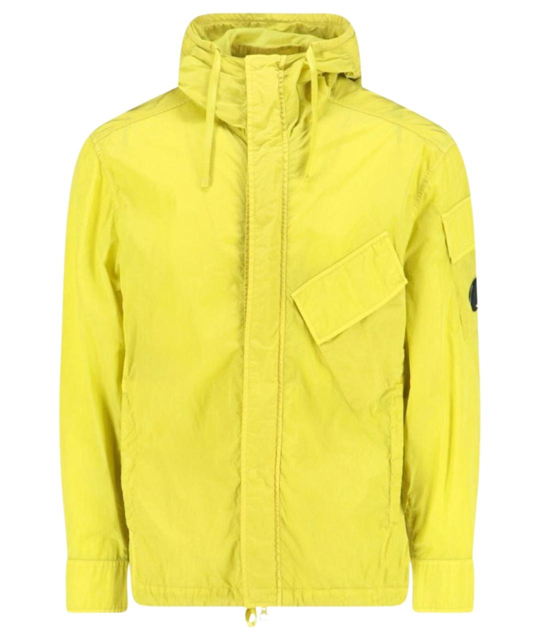 CP COMPANY Желтая полиамидовая куртка, фото 1