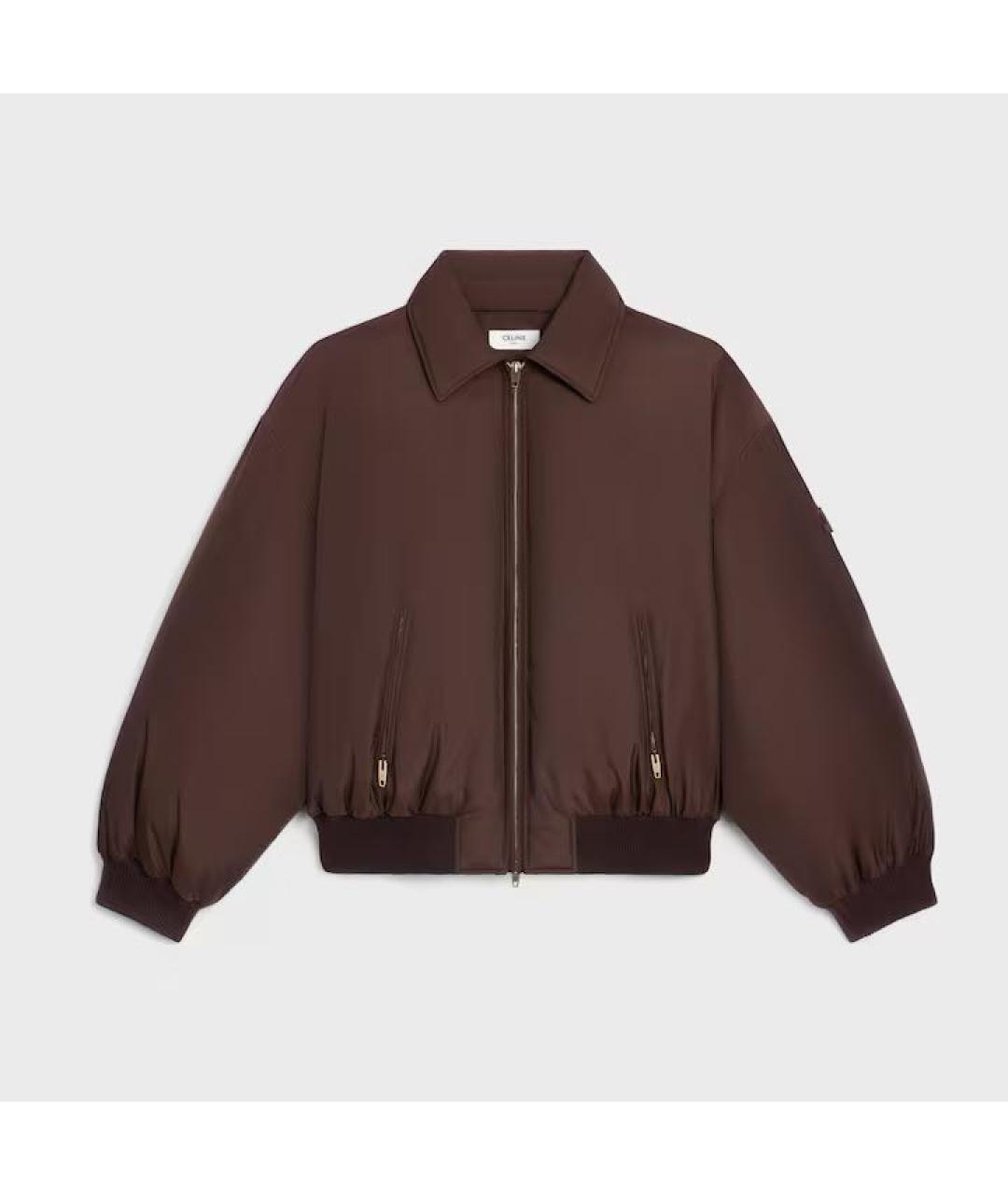 CELINE Коричневая куртка, фото 5