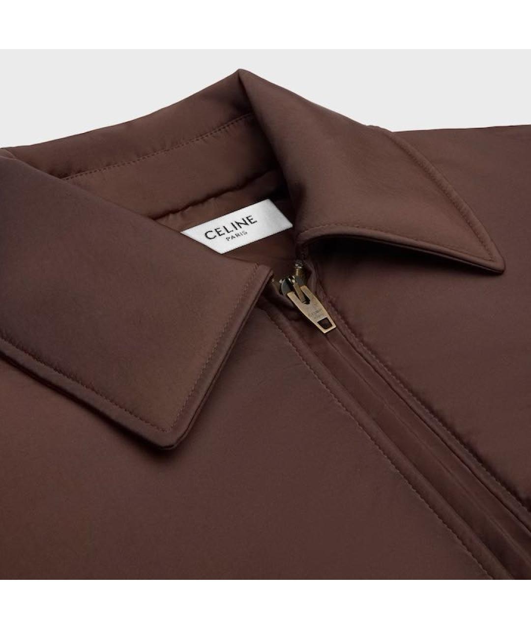 CELINE Коричневая куртка, фото 3