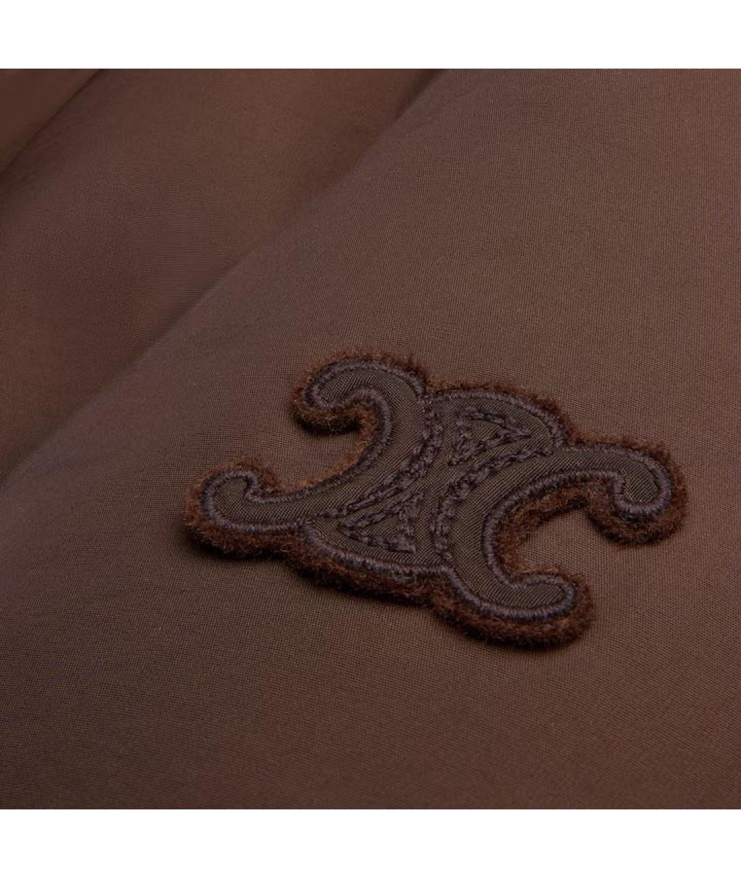 CELINE Коричневая куртка, фото 4