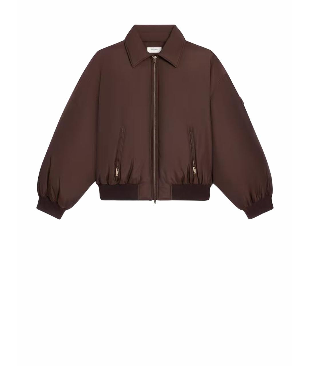 CELINE Коричневая куртка, фото 1