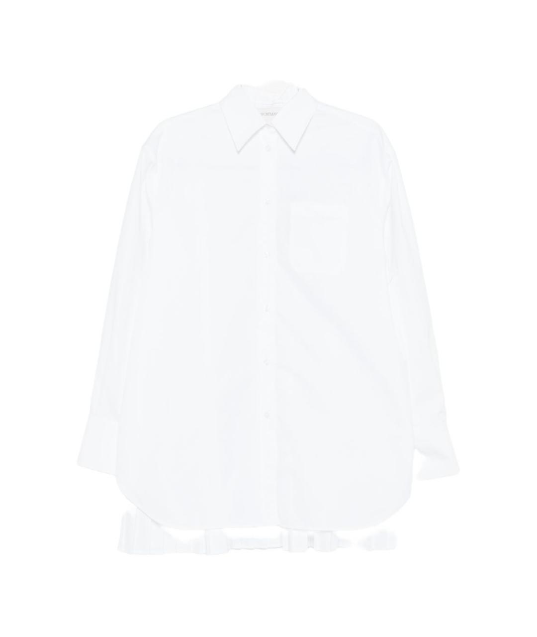 SPORTMAX Белая хлопковая рубашка, фото 1