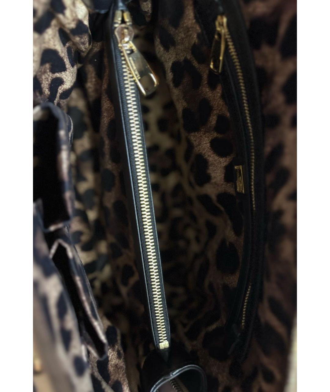 DOLCE&GABBANA Бежевая кожаная сумка через плечо, фото 4