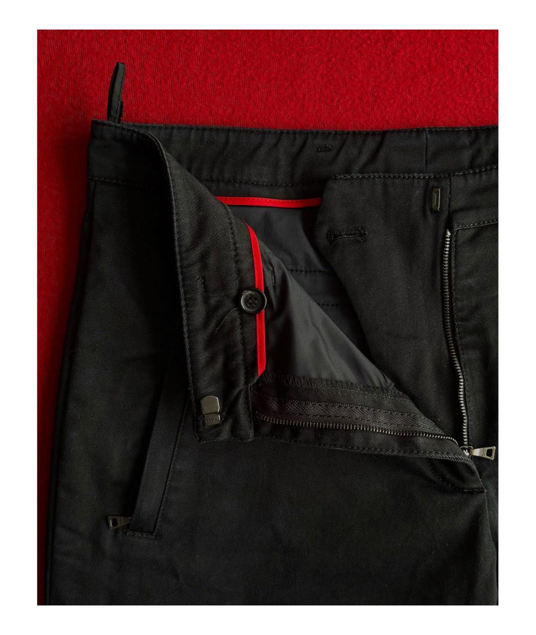 PRADA Черные прямые брюки, фото 5