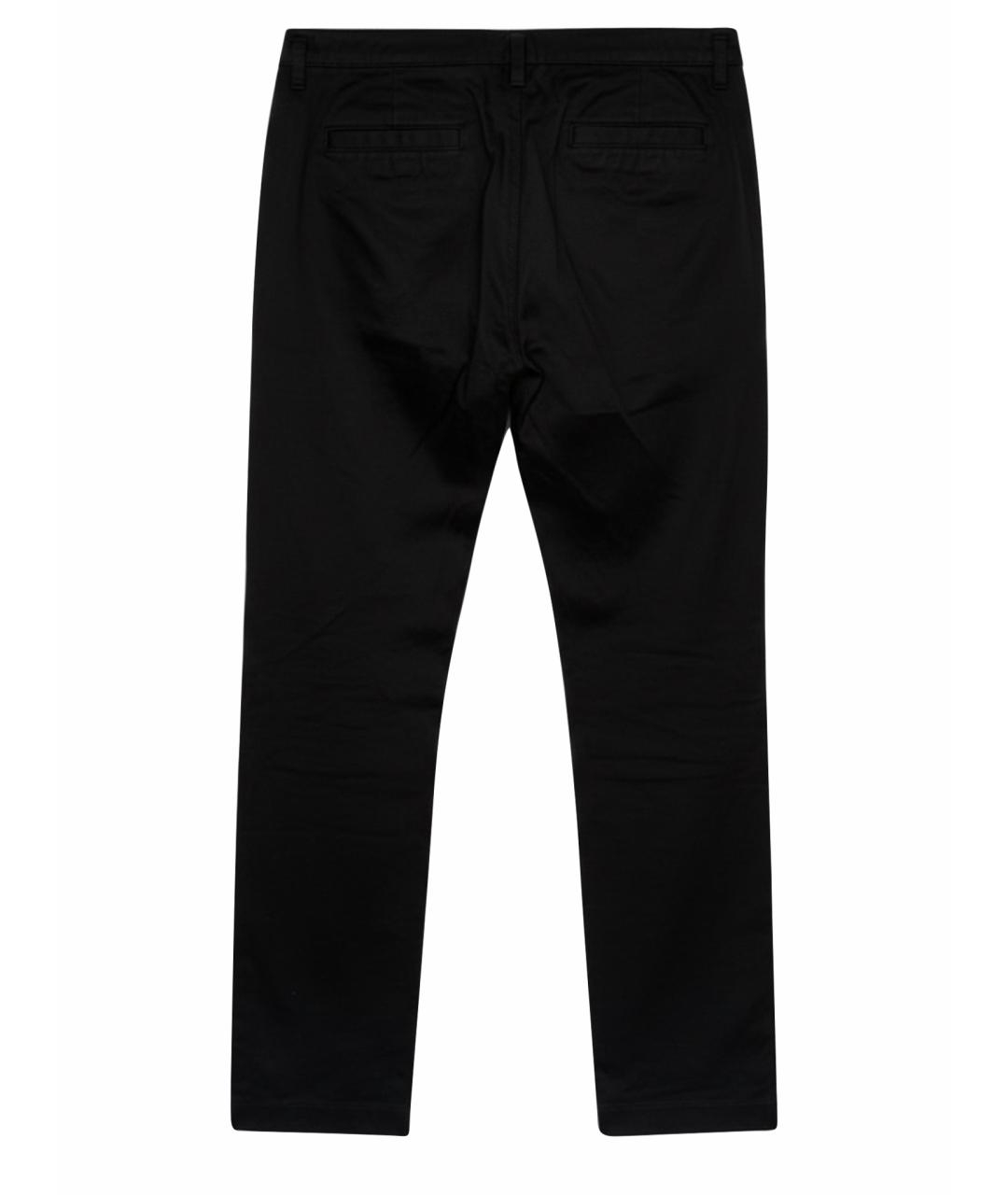 PRADA Черные прямые брюки, фото 1