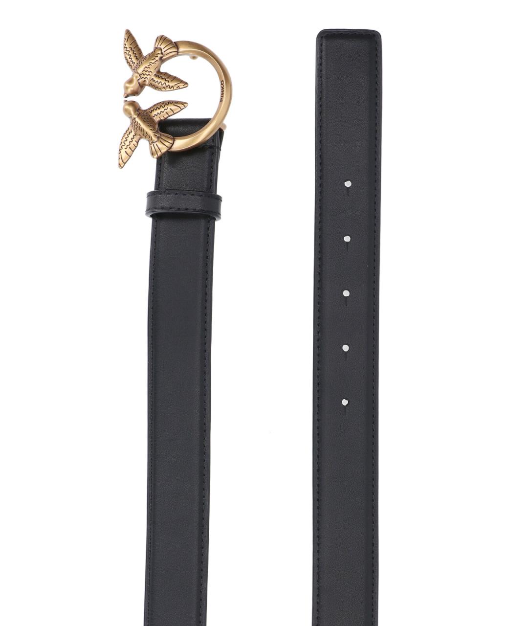 PINKO Черный ремень, фото 2