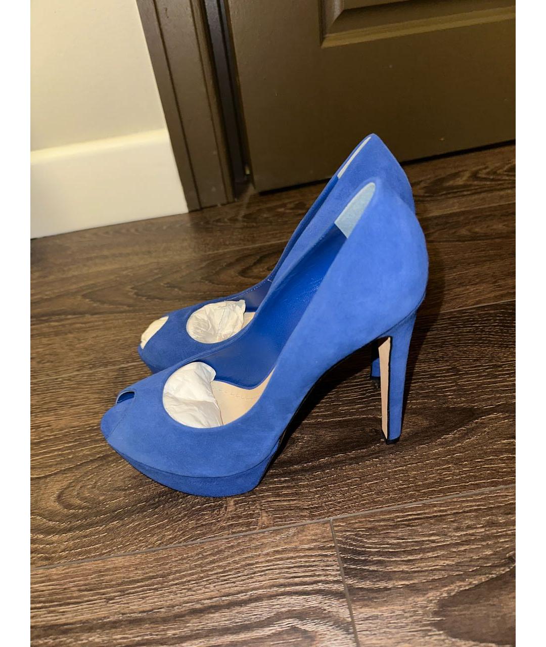 CHRISTIAN DIOR Синие туфли, фото 6