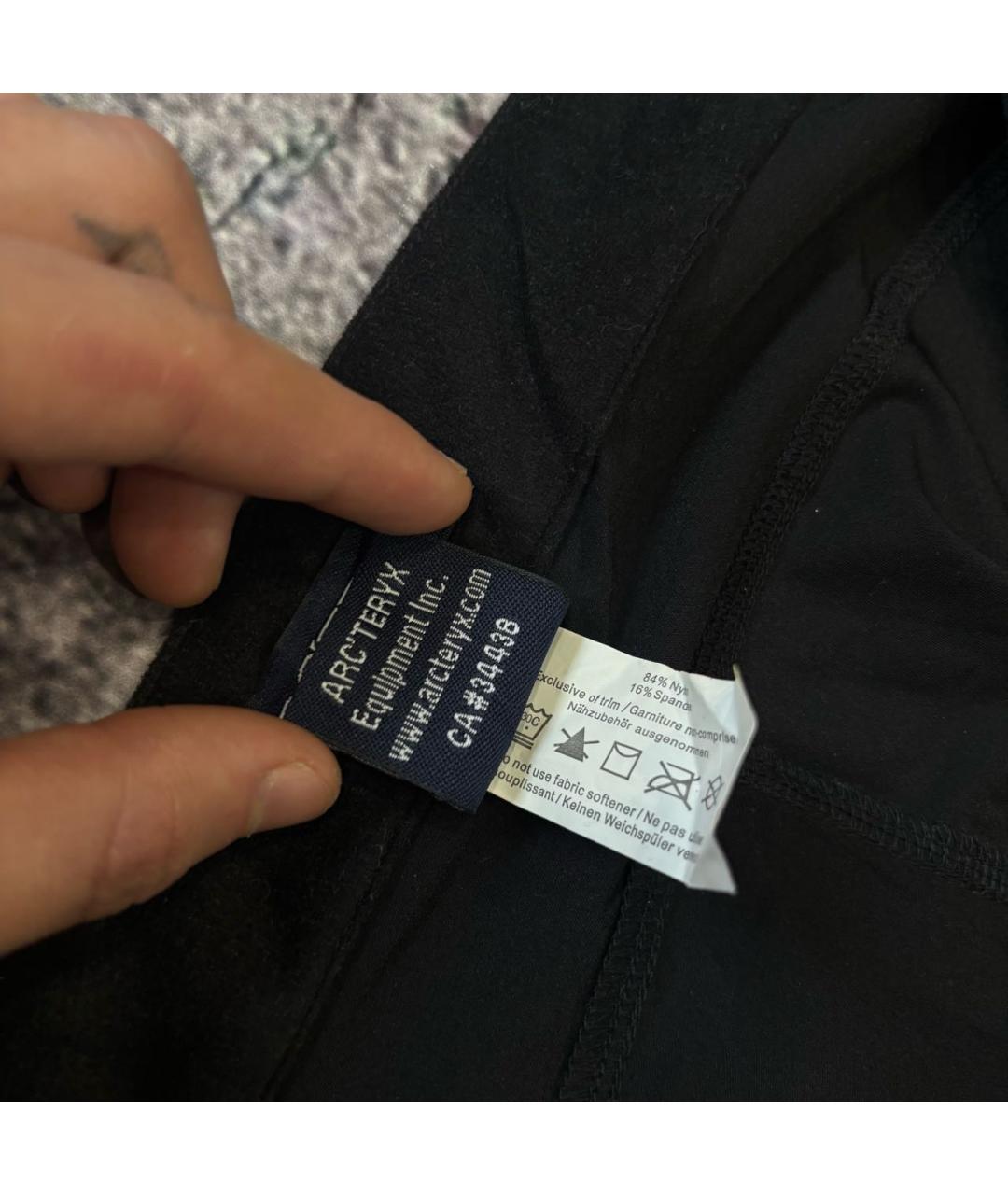 ARCTERYX Черные повседневные брюки, фото 8