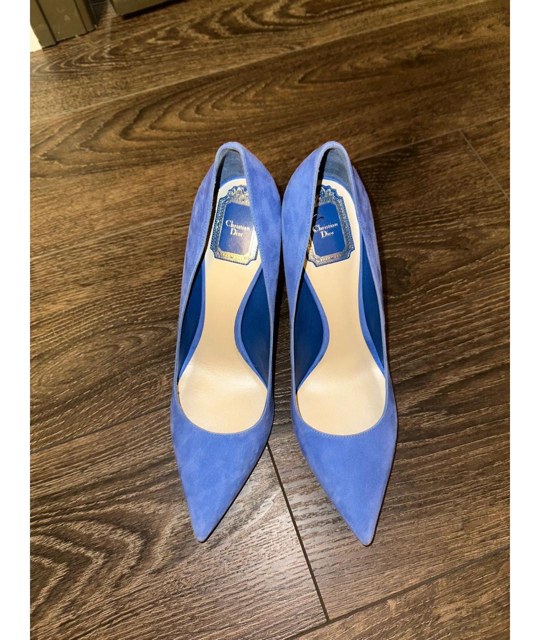 CHRISTIAN DIOR Синие туфли, фото 2