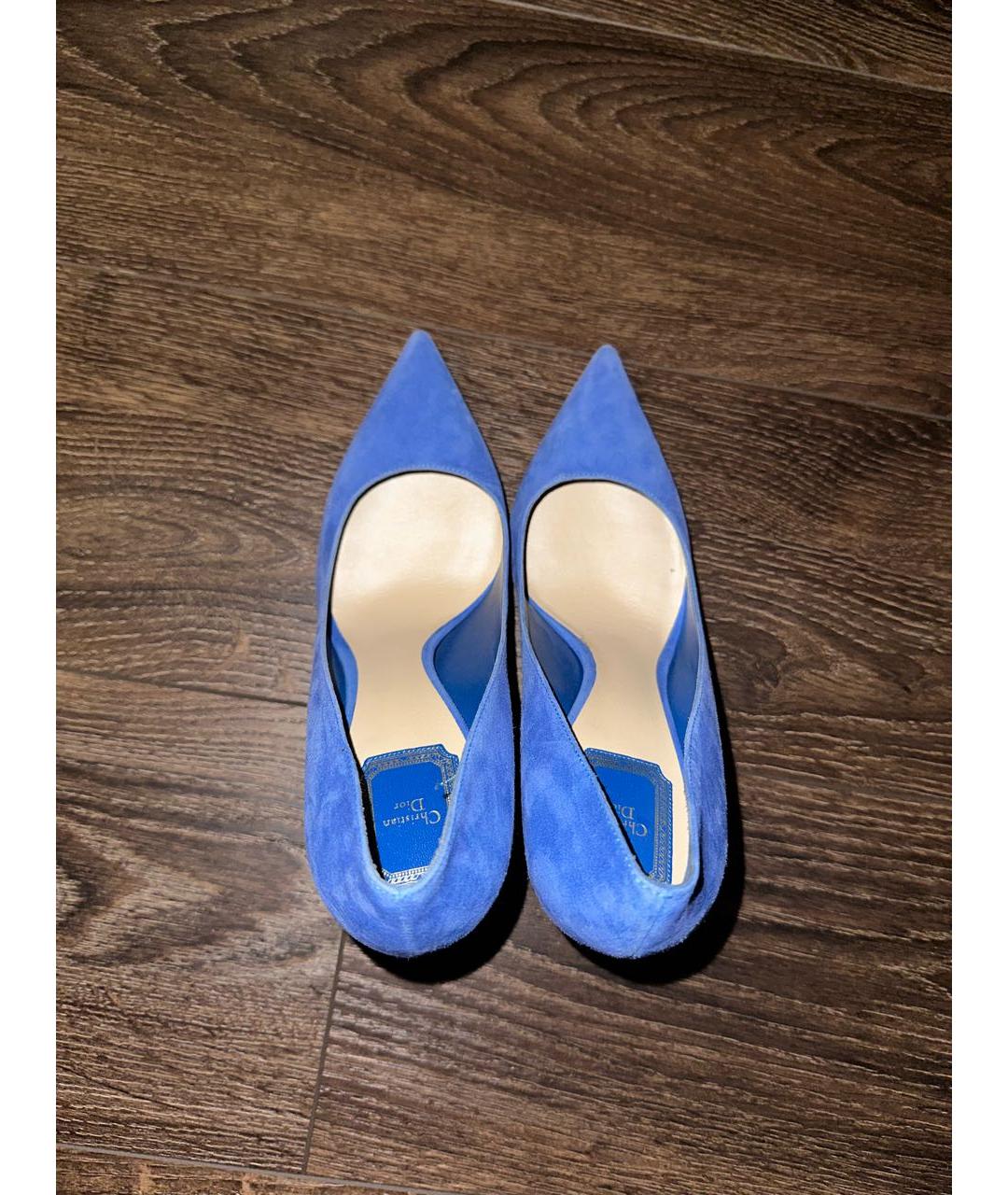 CHRISTIAN DIOR Синие туфли, фото 3
