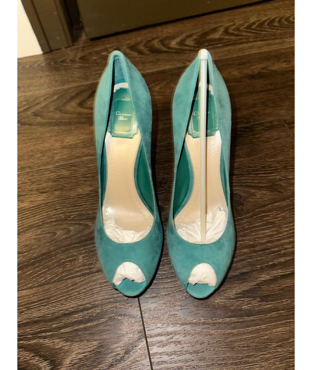 CHRISTIAN DIOR Зеленые туфли, фото 2