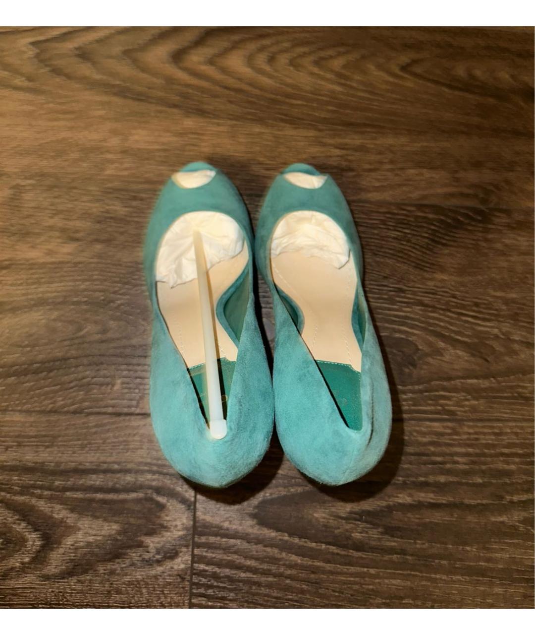 CHRISTIAN DIOR Зеленые туфли, фото 3