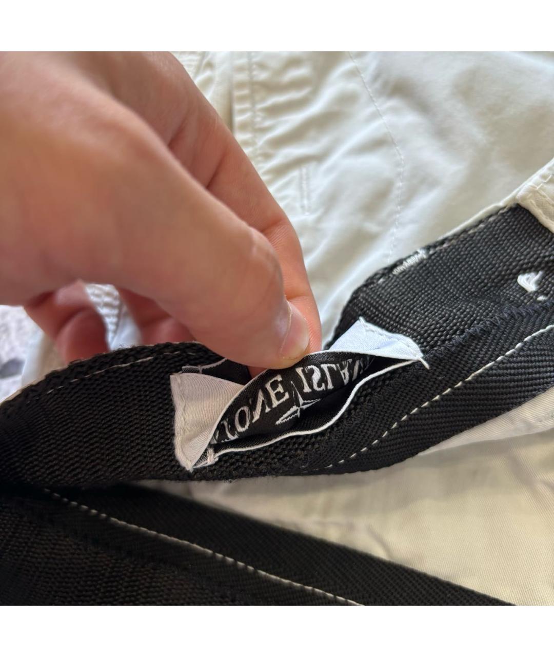 STONE ISLAND Белые шорты, фото 6