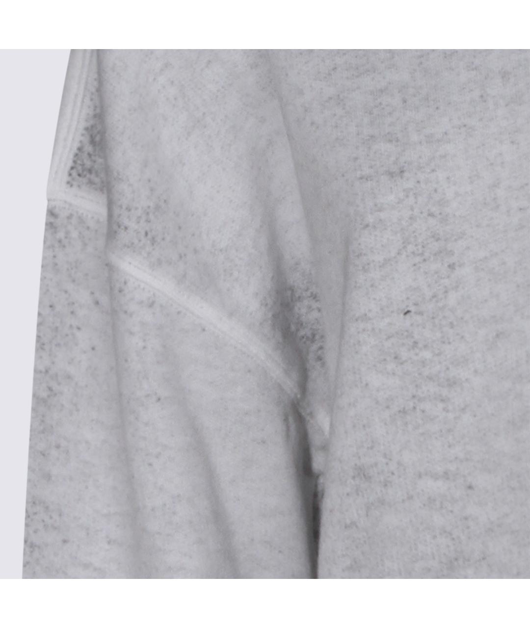 THOM KROM Серый хлопковый джемпер / свитер, фото 4