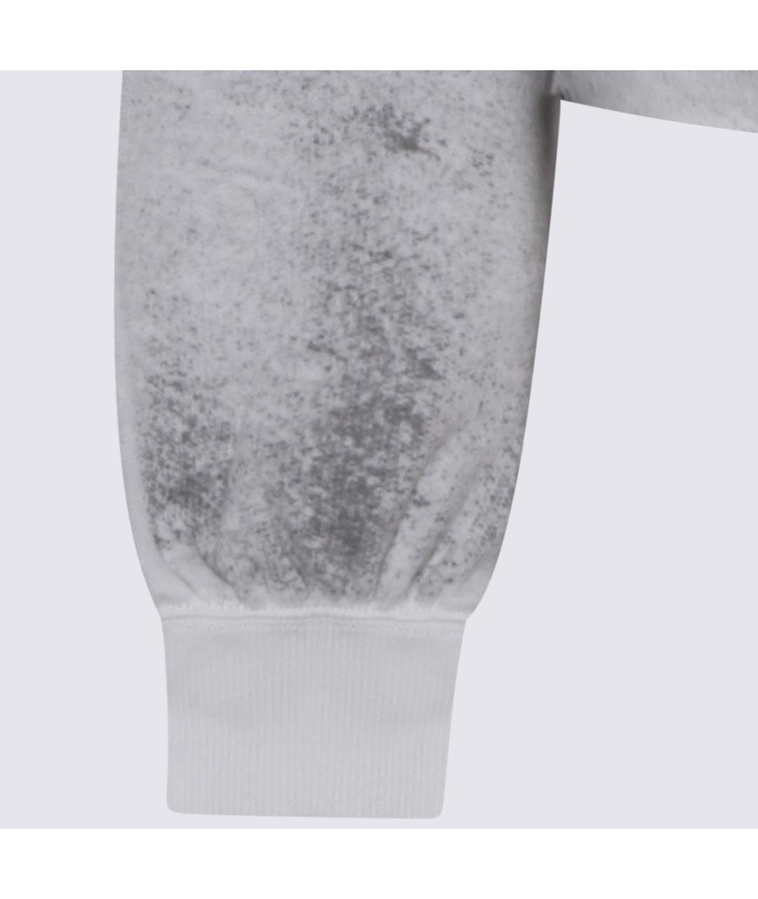 THOM KROM Серый хлопковый джемпер / свитер, фото 3