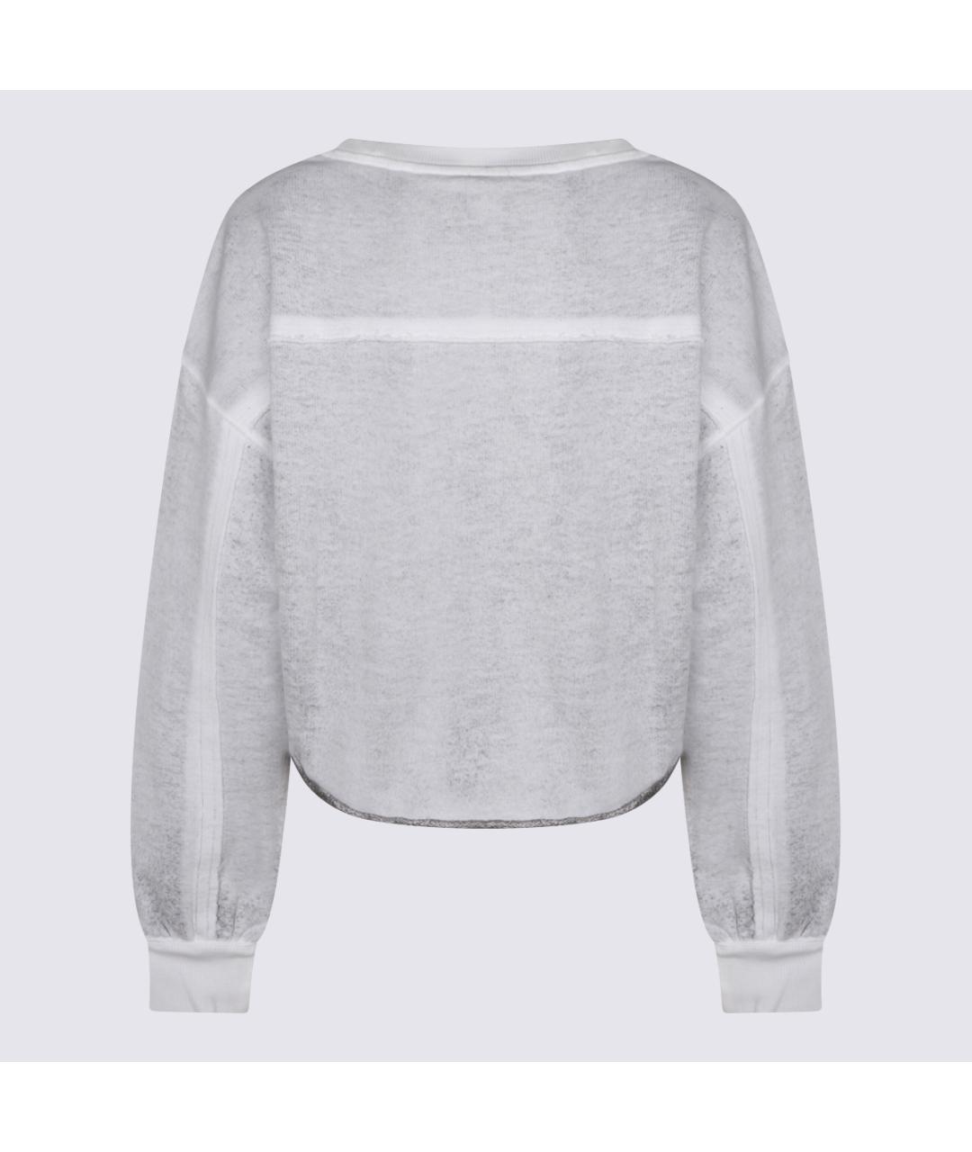 THOM KROM Серый хлопковый джемпер / свитер, фото 2