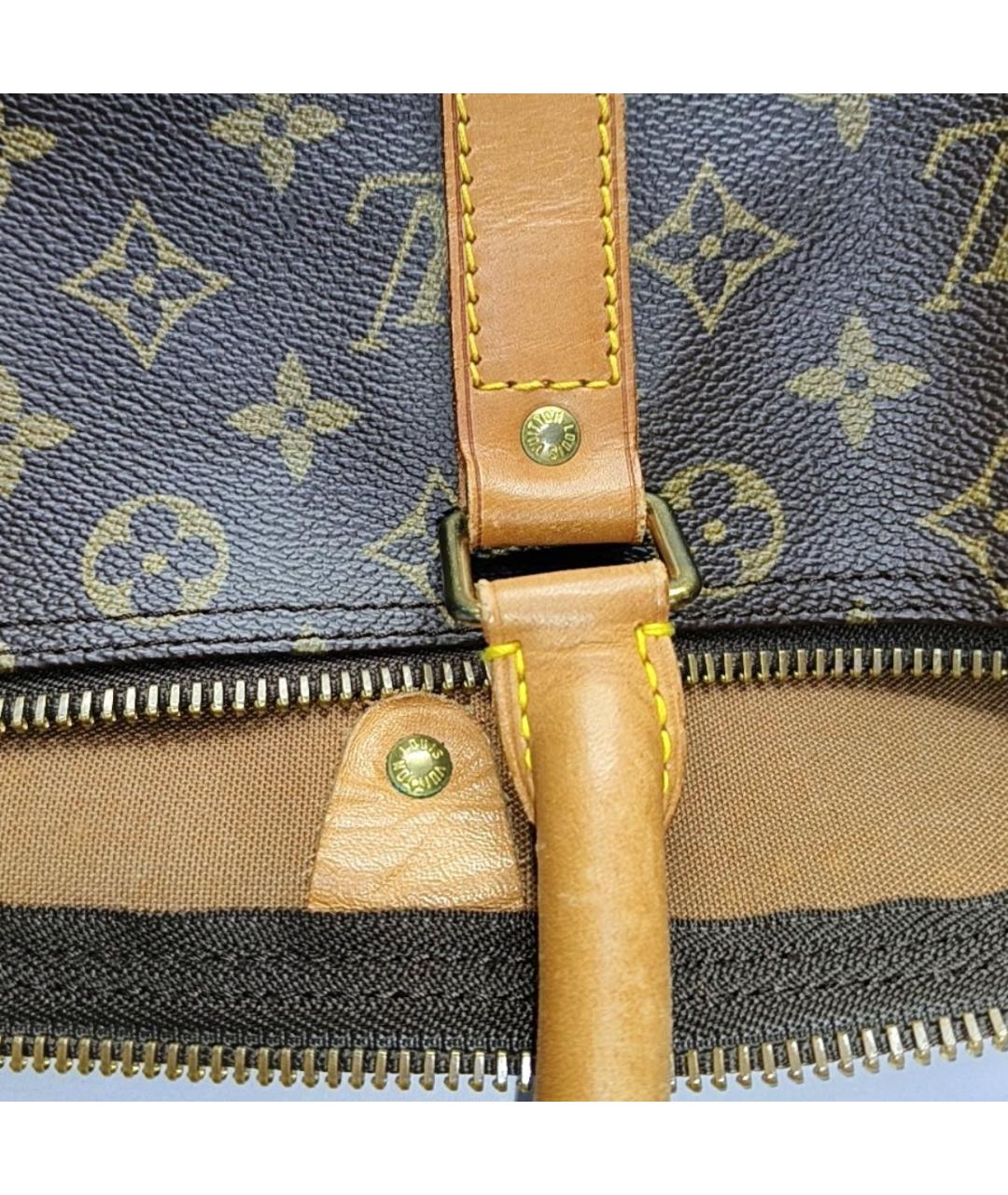 LOUIS VUITTON Коричневая дорожная/спортивная сумка, фото 2