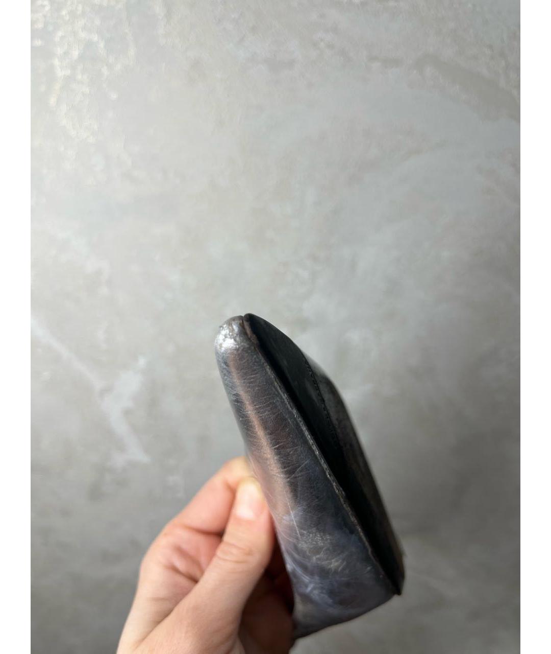 DOLCE&GABBANA Серебряные кожаные туфли, фото 6