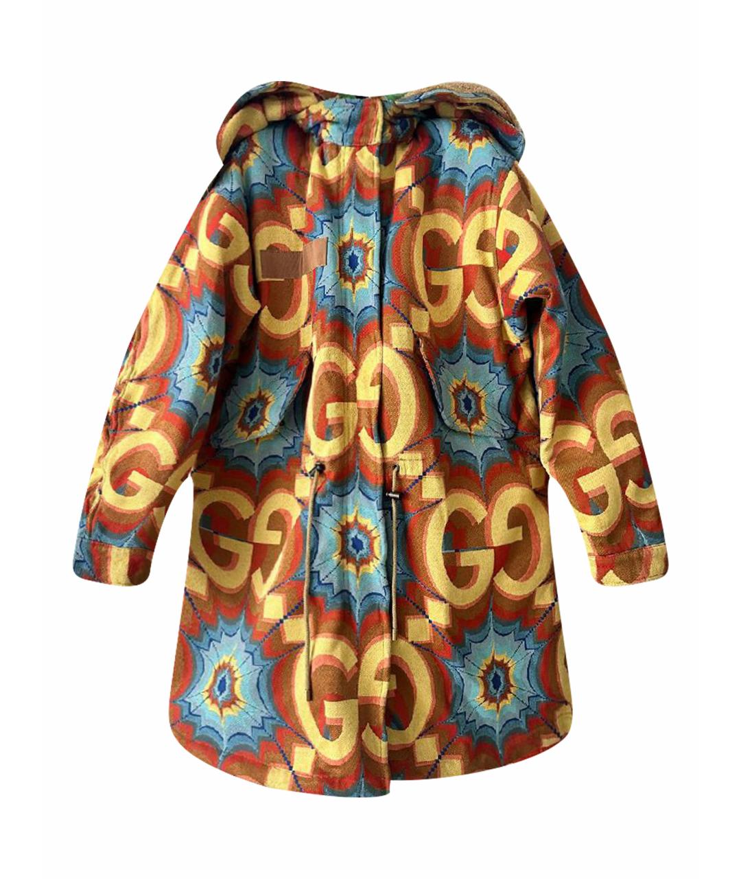 GUCCI Мульти хлопковая парка, фото 1