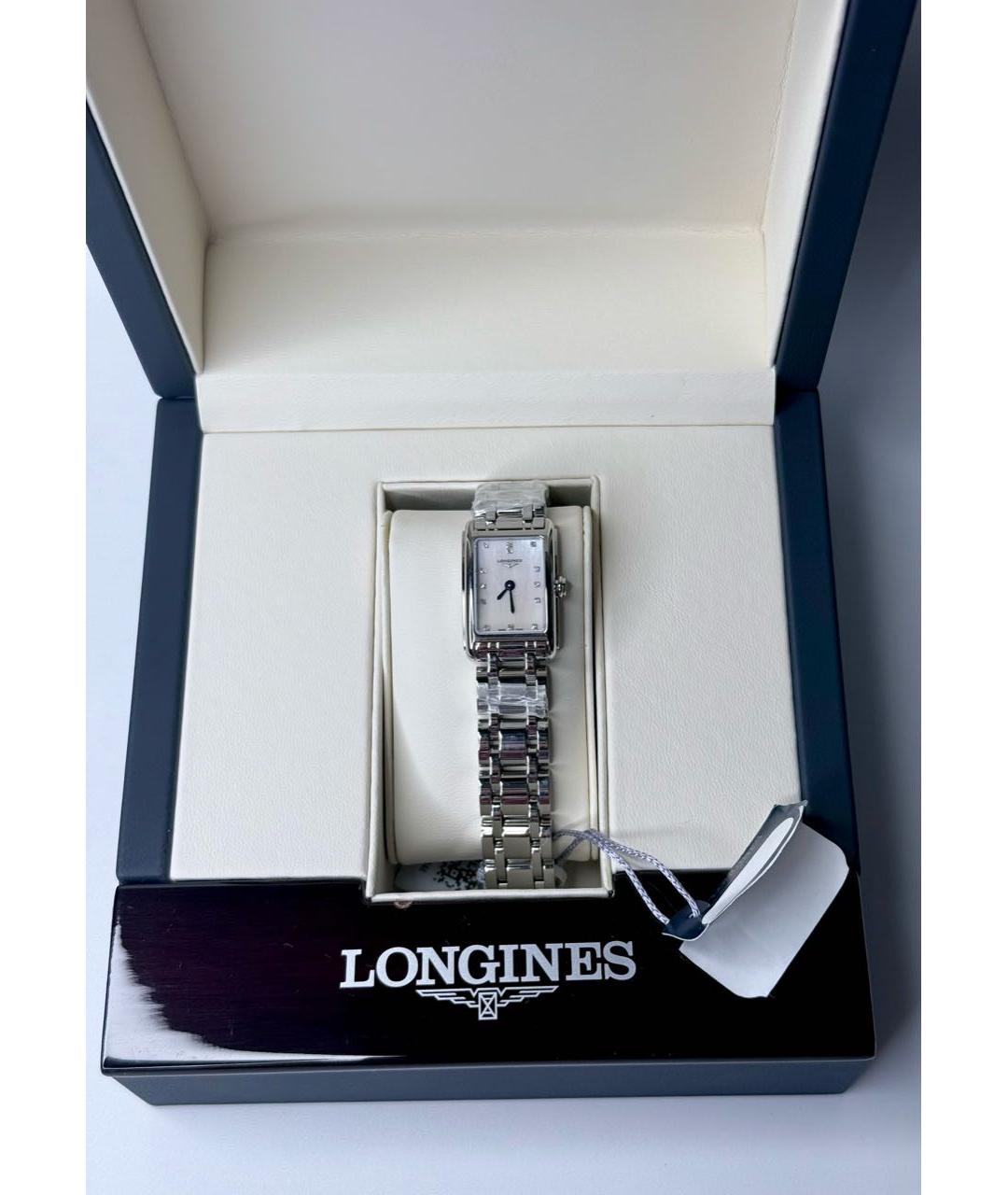 LONGINES Серебряные металлические часы, фото 5
