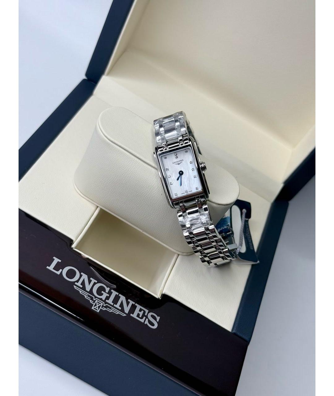 LONGINES Серебряные металлические часы, фото 3