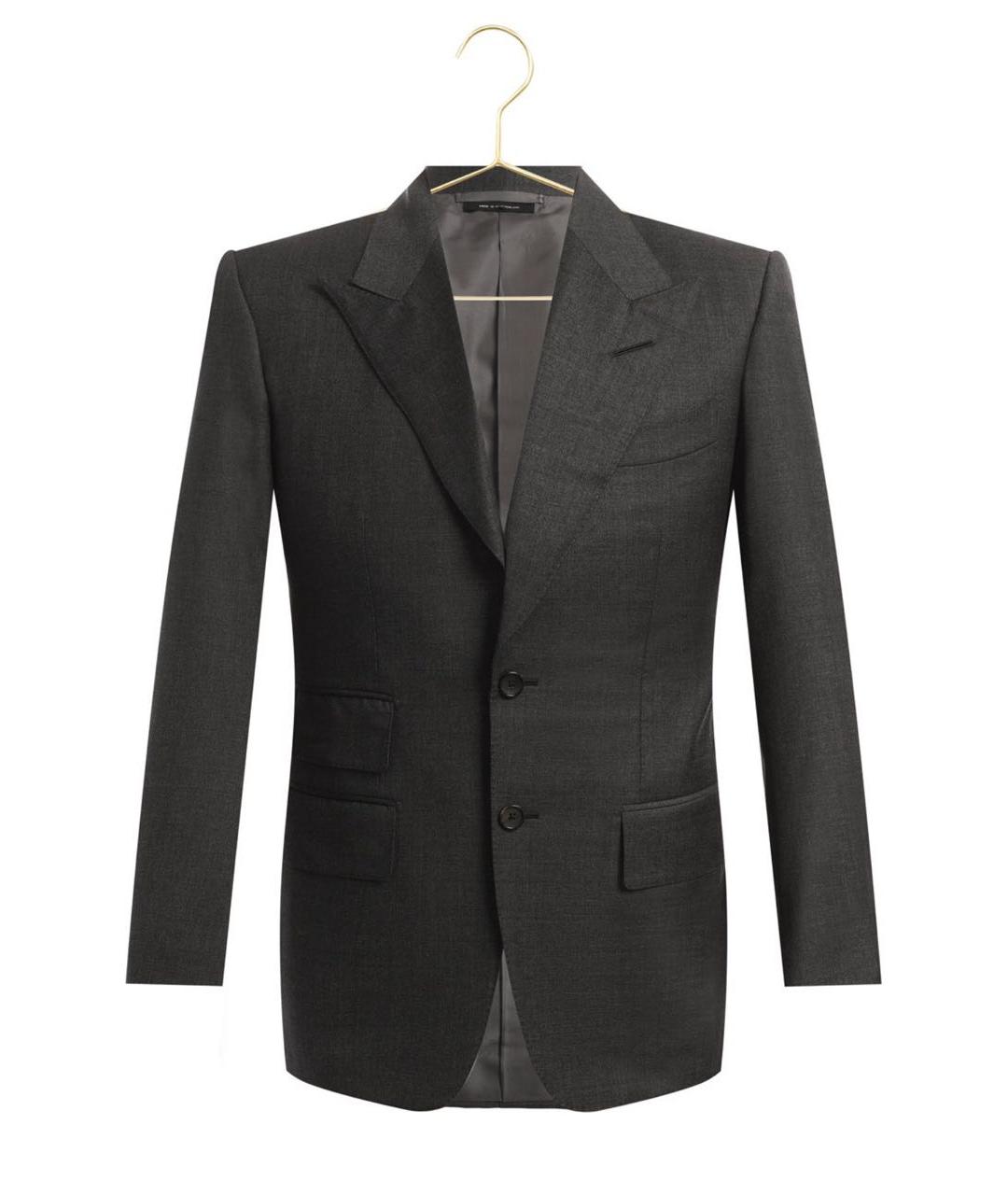 TOM FORD Серый классический костюм, фото 8