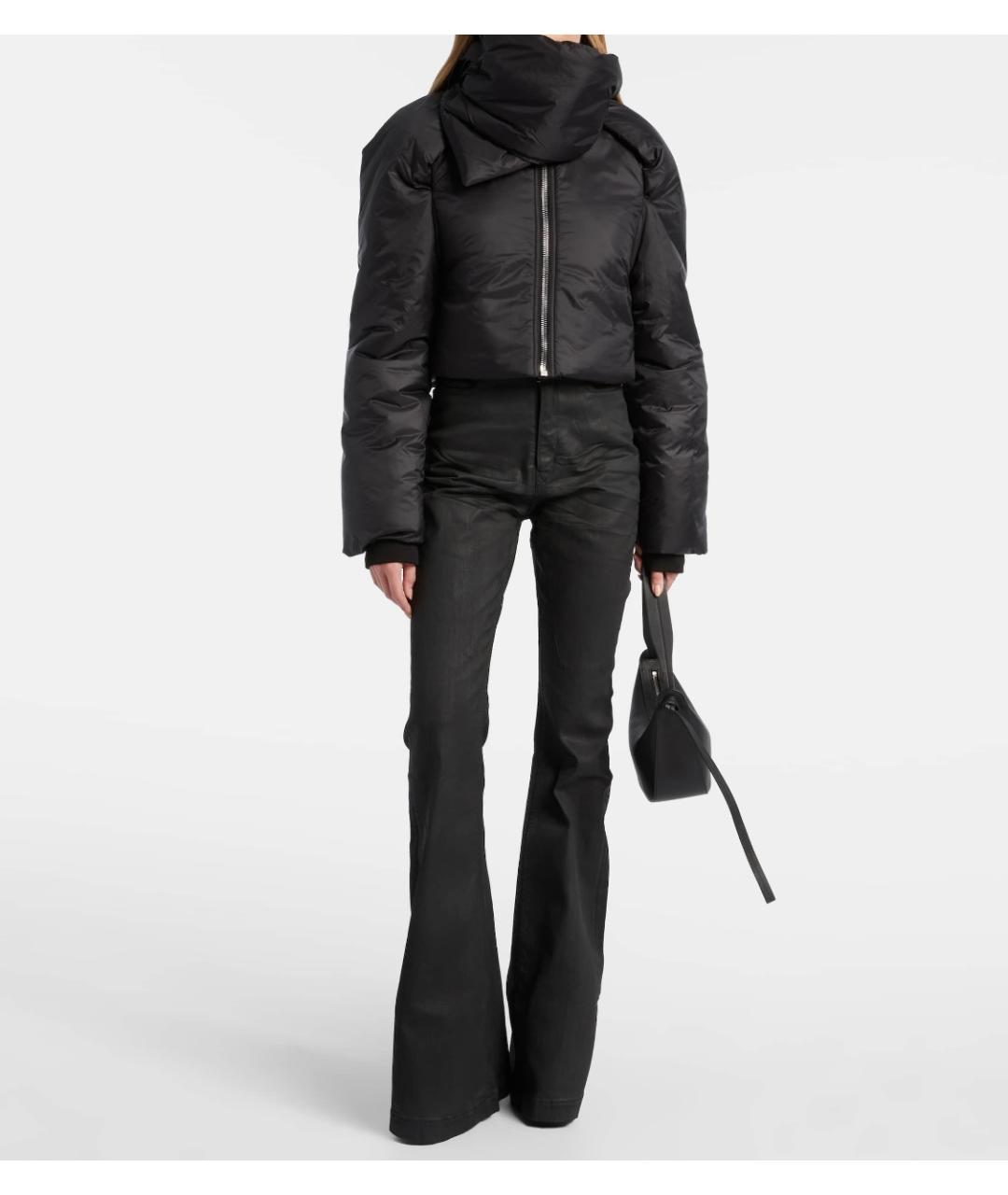 RICK OWENS DRKSHDW Черный полиамидовый пуховик, фото 2