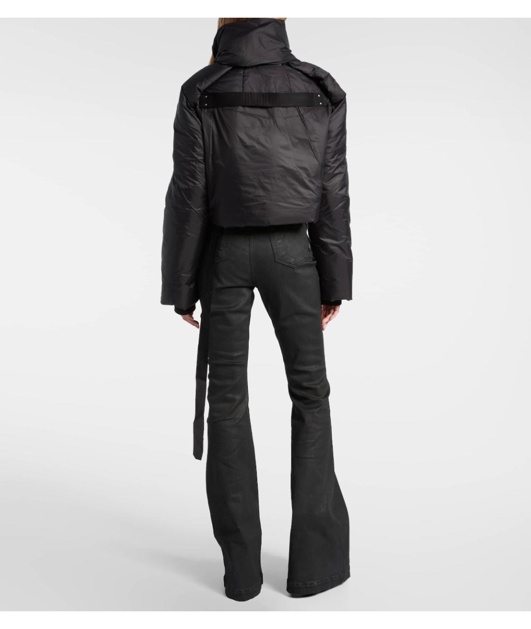 RICK OWENS DRKSHDW Черный полиамидовый пуховик, фото 3