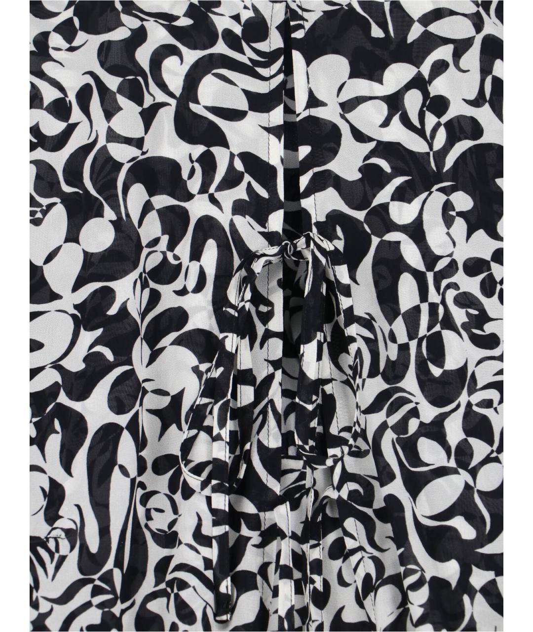 DRIES VAN NOTEN Черная вискозная рубашка, фото 4