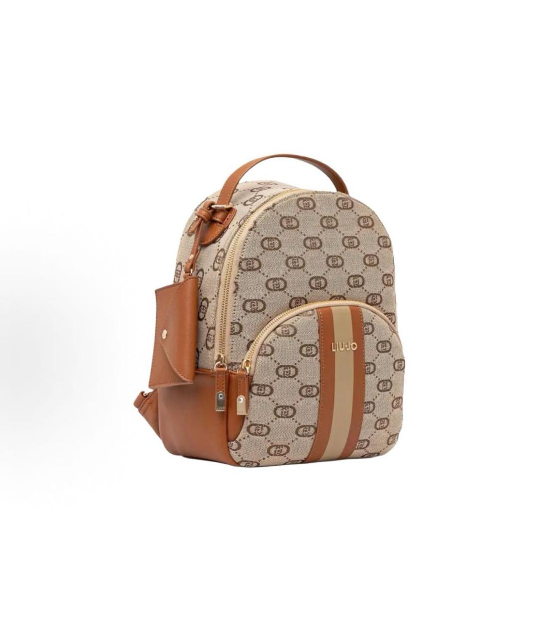 LIU JO Бежевый рюкзак, фото 2