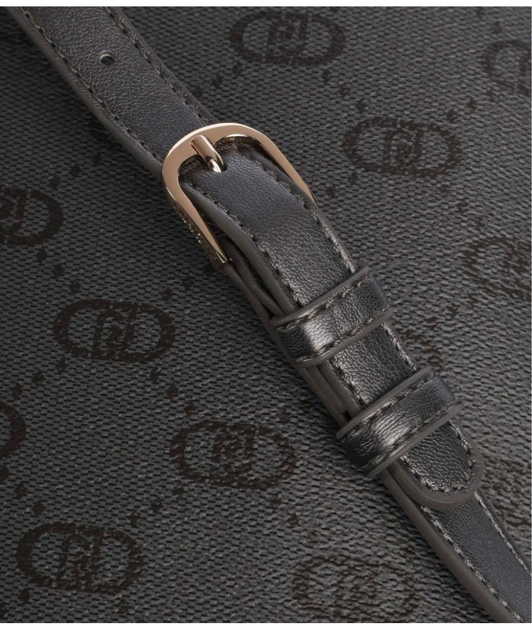 LIU JO Антрацитовый рюкзак, фото 4